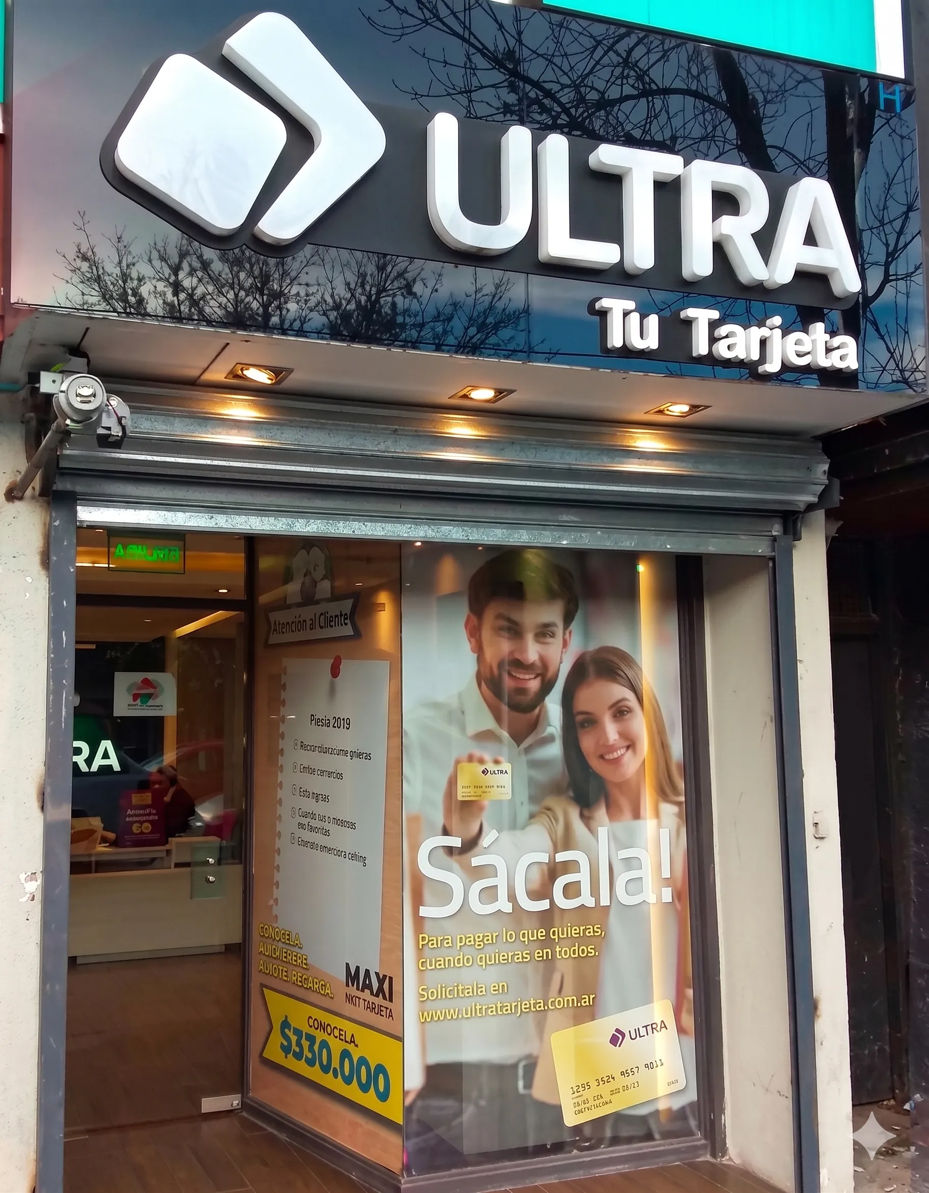 Señalética comercial para locales