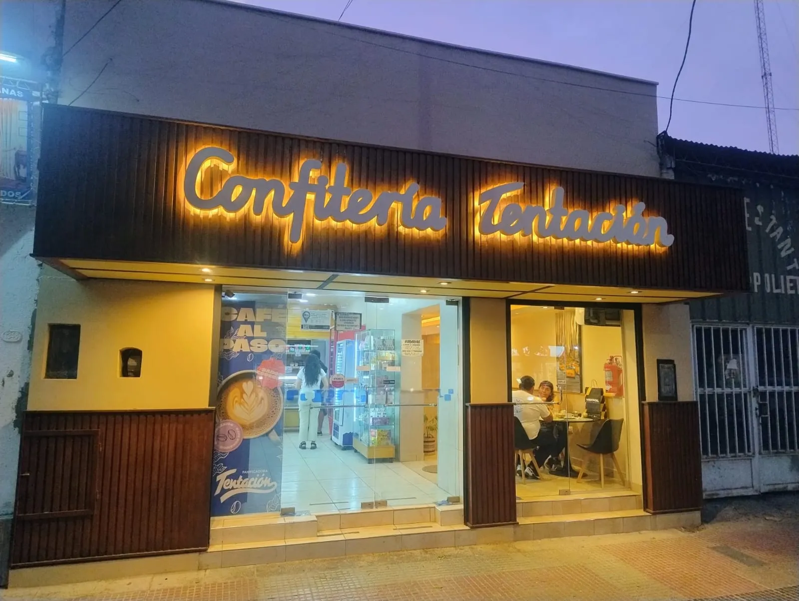 Cartelería Tentación